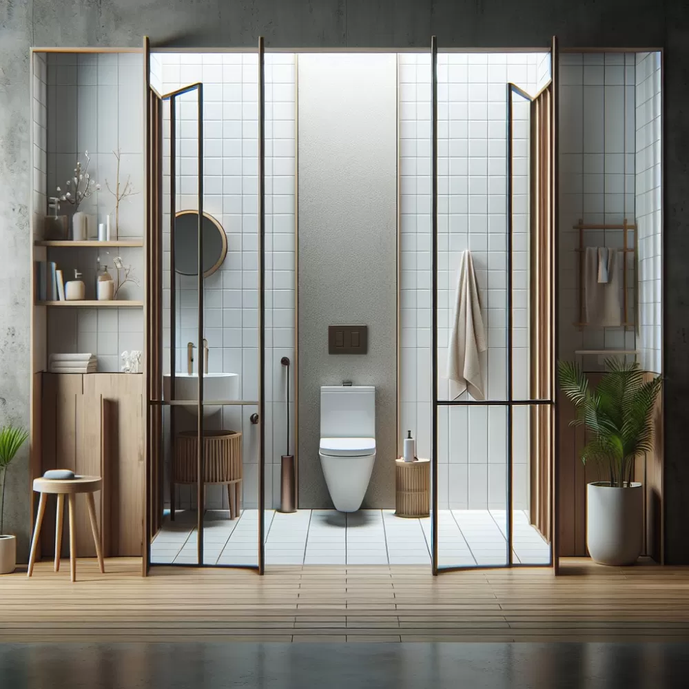 Ścianka Działowa W Łazience