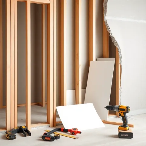 Ile trwa postawienie ścianki działowej