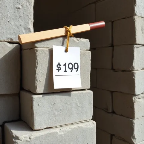 Koszt postawienia ścianki działowej z pustaka